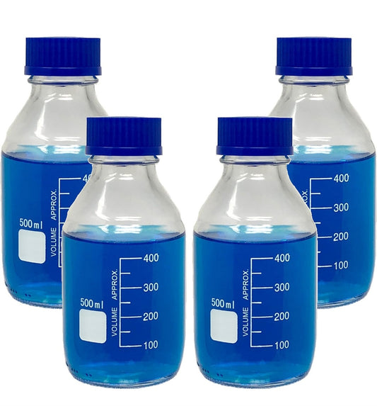 Agar media bottles