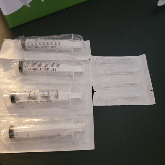 Empty 10ml syringes